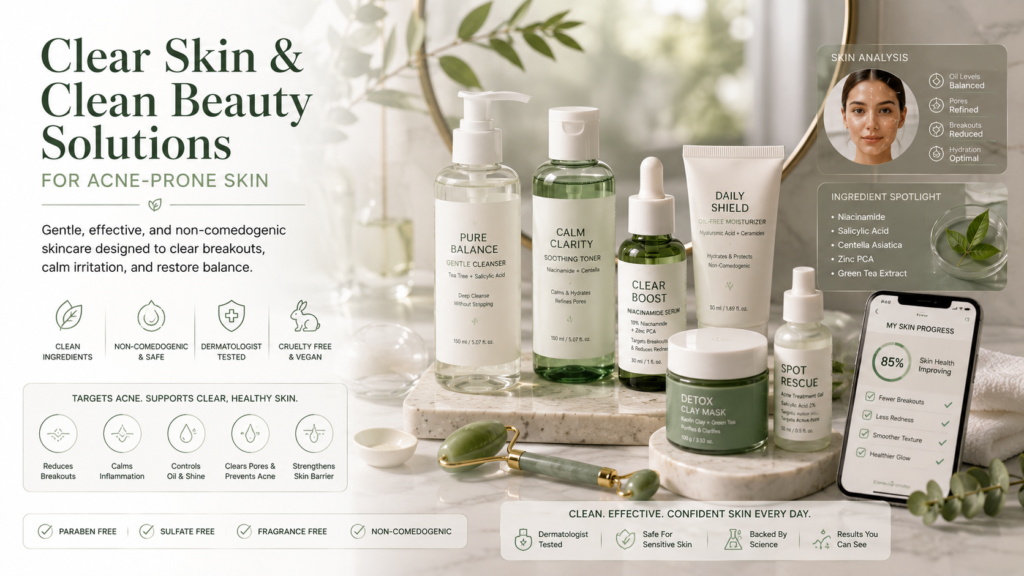 Clear Skin & Clean Beauty Solutions For A Natural Glow