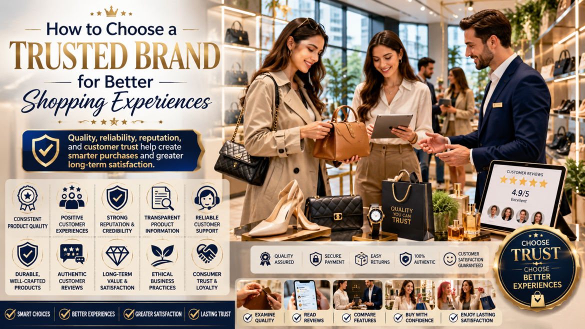 How to Choose a Trusted Brand for Better Shopping Experiences