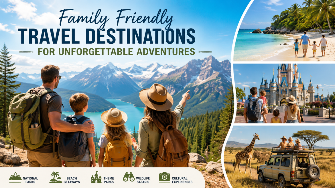Family Friendly Travel Destinations For Unforgettable Adventures