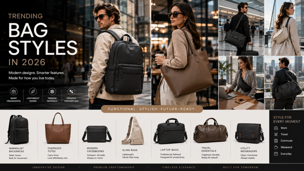Best Everyday Bags for Modern Lifestyles in 2026