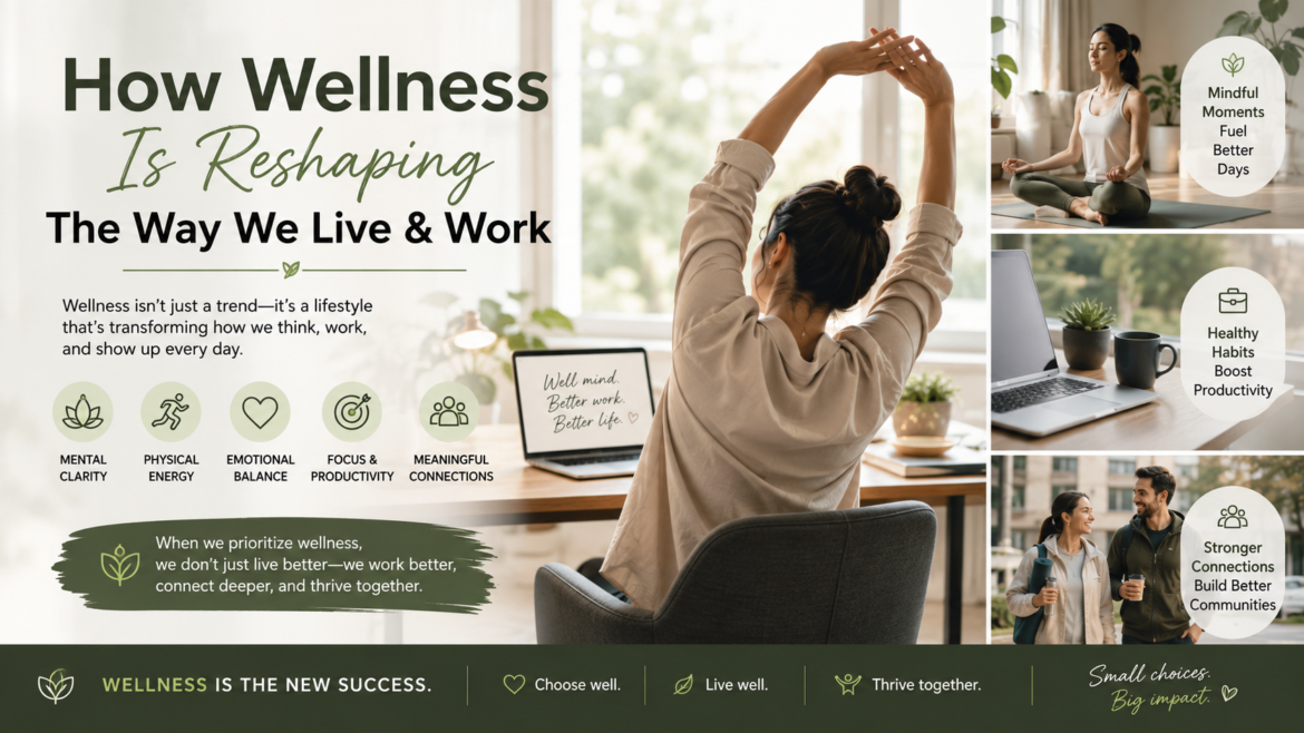 How Wellness Is Reshaping the Way We Live and Work