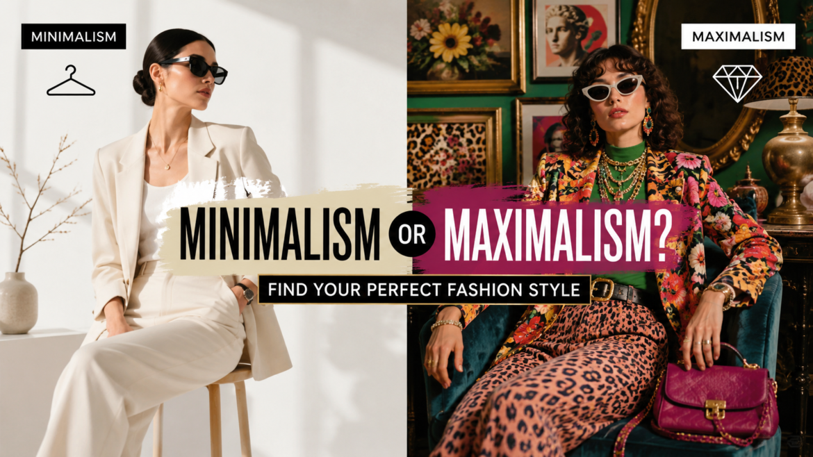Minimalism or Maximalism? Find Your Perfect Fashion Style